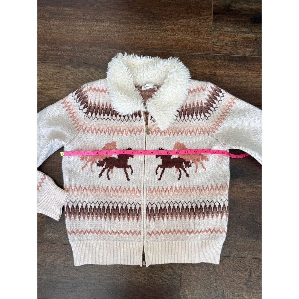 Altr'd State Western Horse Theme Cardigan Sweater Women Small NWOT - Picture 6 of 10